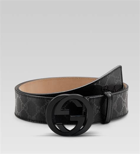 black gucci belt mens cheap|black gucci imprime belt.